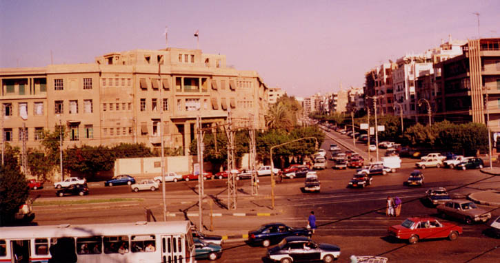 Color Photo of the English School Cairo